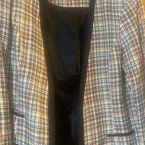 Tommy Hilfiger Blue and Red Tweed Jacket Size 14